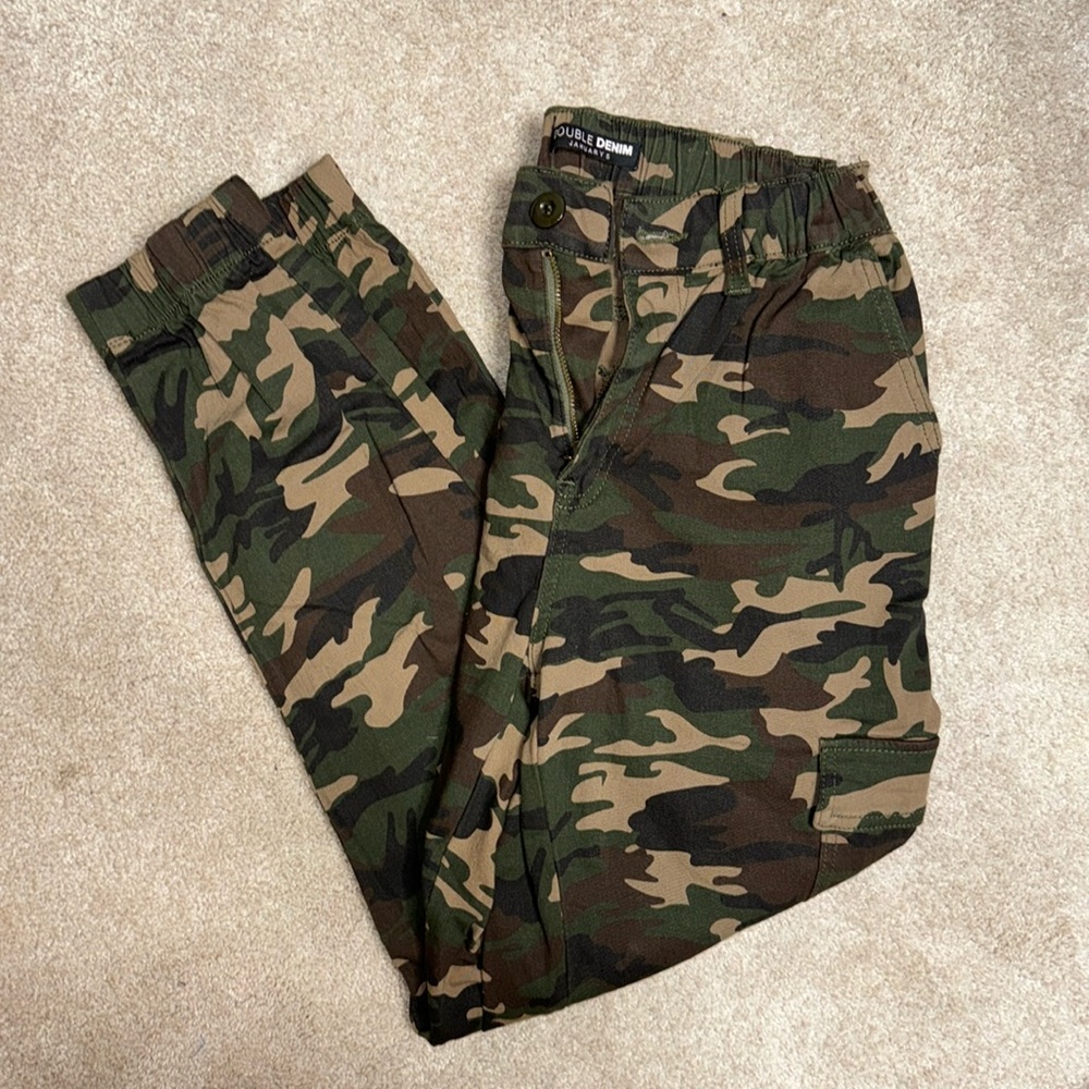 Camo cargo pants
